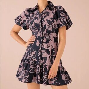ALIVIA Gwen dress in shadow floral